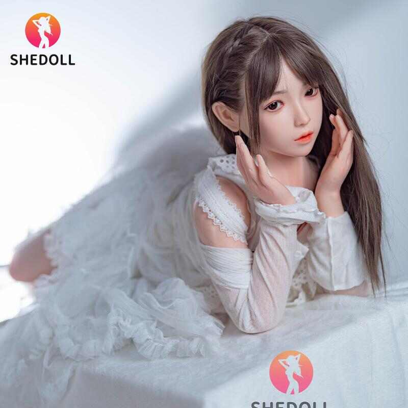 SHEDOLL 檸檬 148cm | D罩杯 | 透视蕾丝裙装 | 白皙精致娇小 | 植毛/加热功能/可动关节 | 纯欲女友